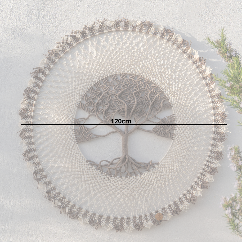 Μακραμέ διακοσμητικό τοίχου Δέντρο της Ζωής