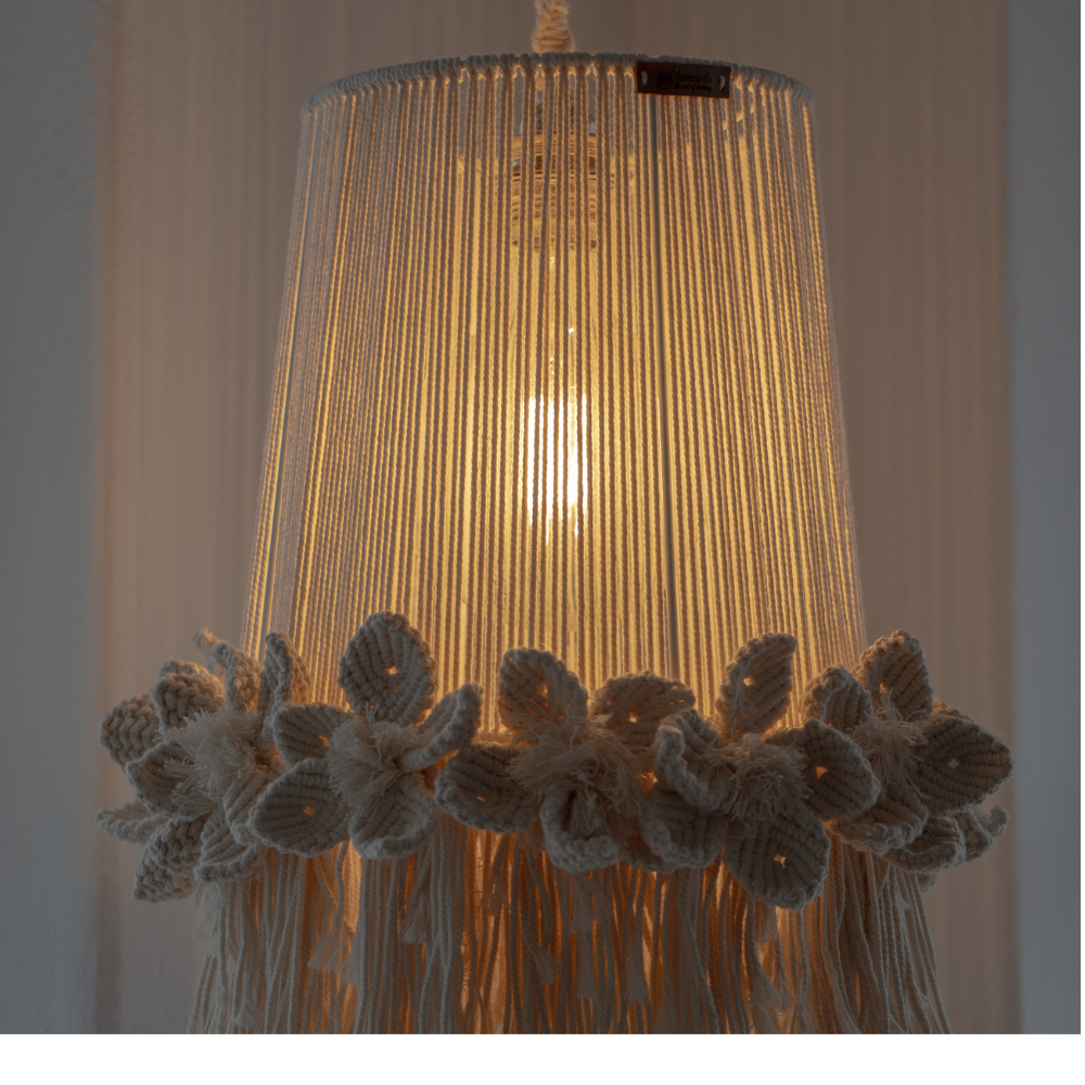 Φωτιστικό Μακραμέ