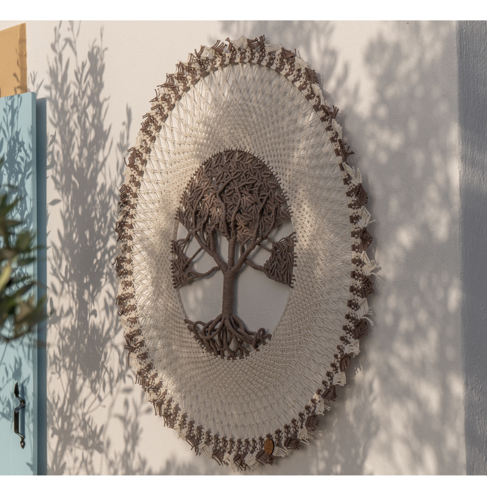 Μακραμέ διακοσμητικό τοίχου Δέντρο της Ζωής