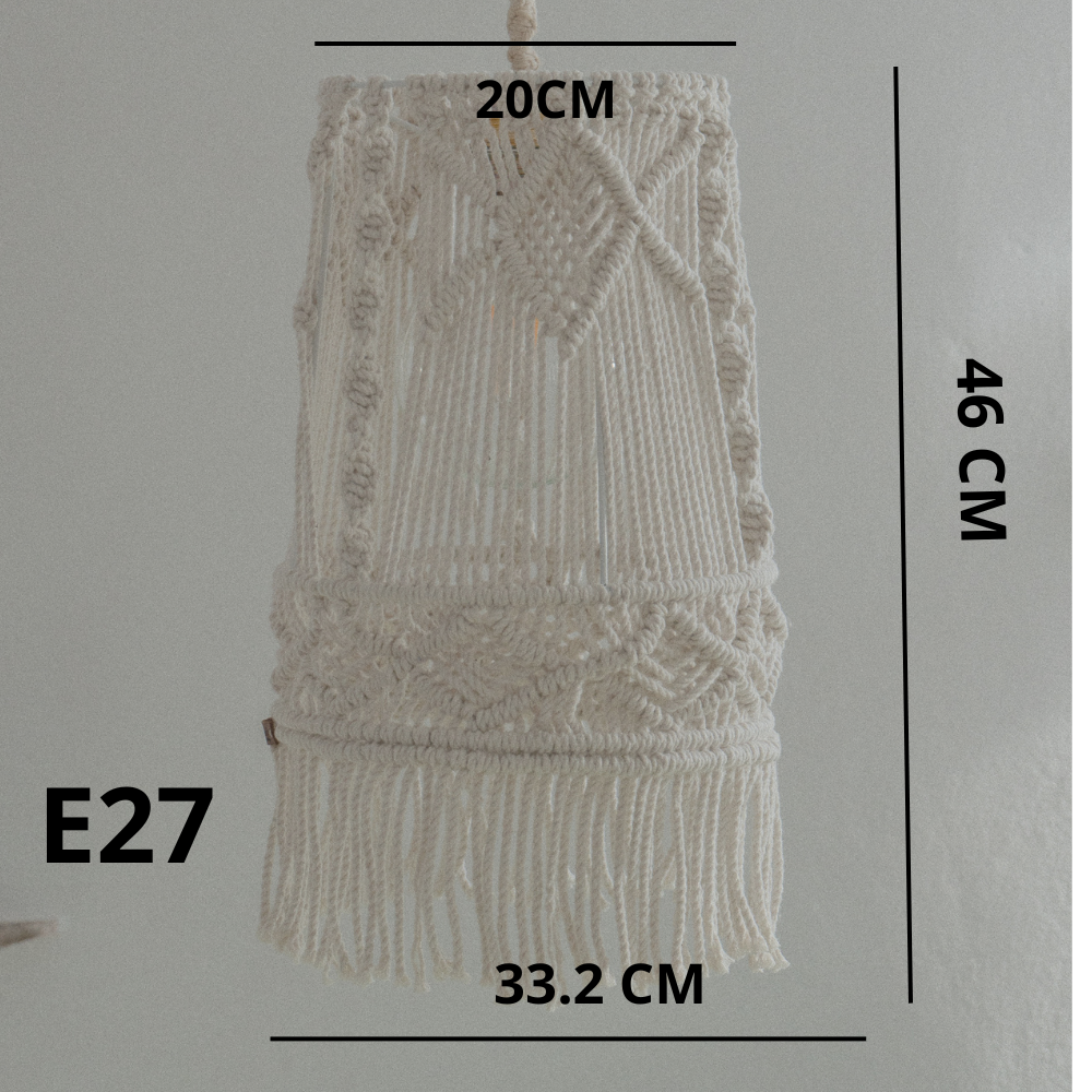 Φωτιστικό Μακραμέ