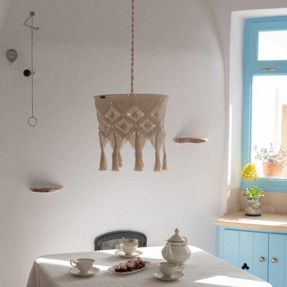 Φωτιστικό Μακραμέ